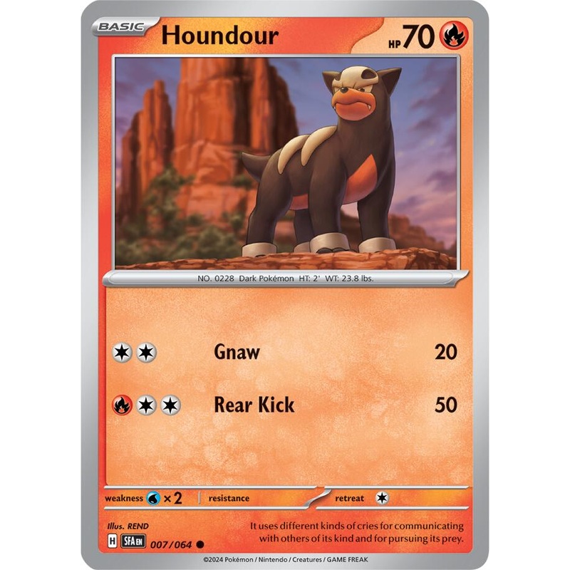 Houndour (007/064) [Scarlet & Violet: Shrouded Fable]