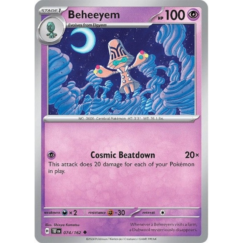Beheeyem (074/162) [Scarlet & Violet: Temporal Forces]
