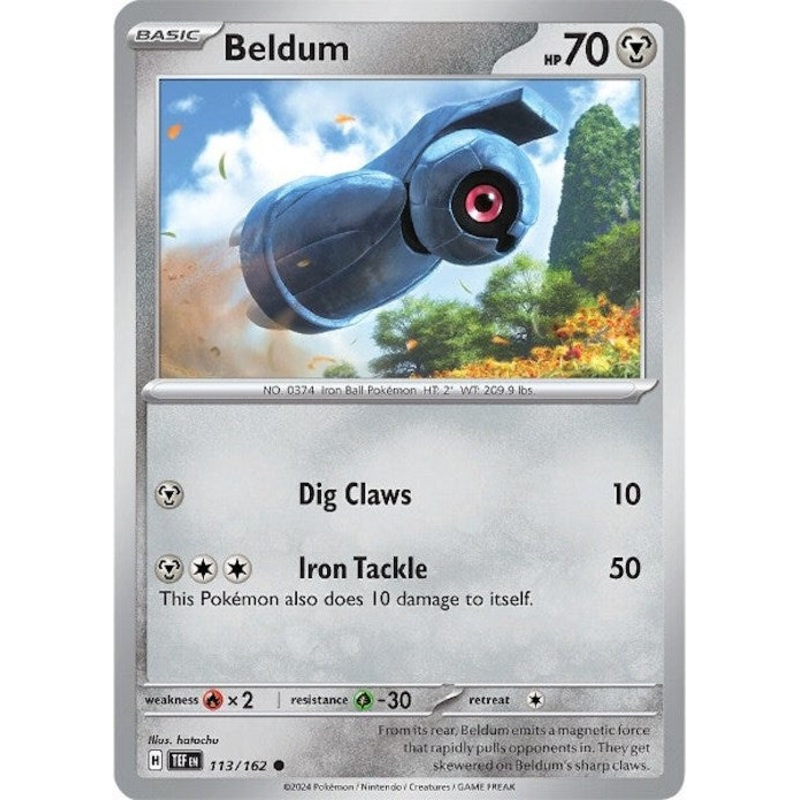 Beldum (113/162) [Scarlet & Violet: Temporal Forces]