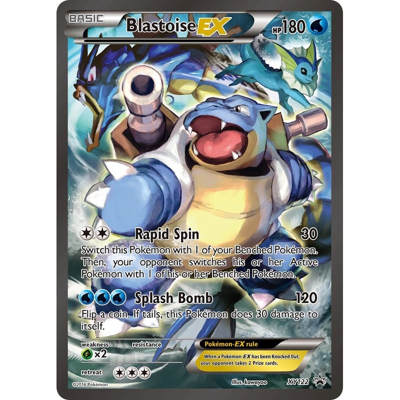 Blastoise EX (XY122) (Jumbo Card) [XY: Black Star Promos]