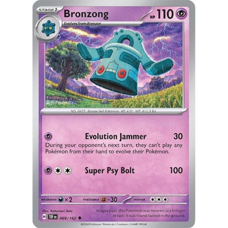 Bronzong (069/162) [Scarlet & Violet: Temporal Forces]