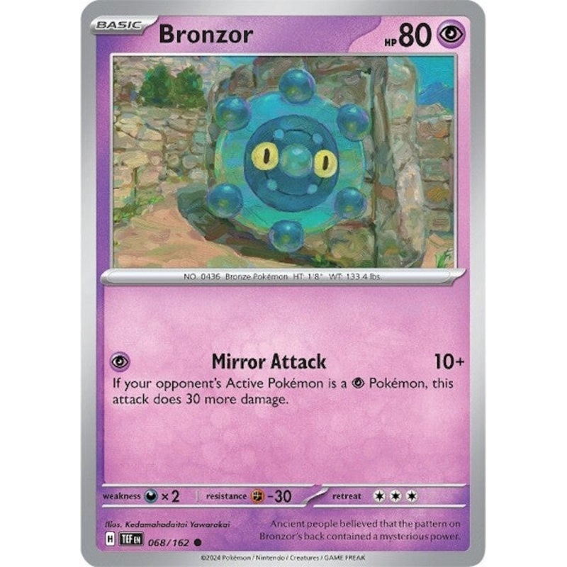 Bronzor (068/162) [Scarlet & Violet: Temporal Forces]