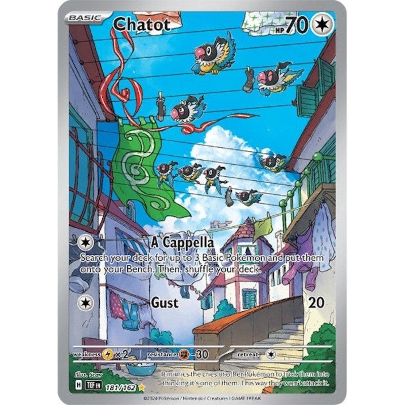 Chatot (181/162) [Scarlet & Violet: Temporal Forces]