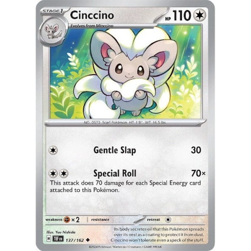 Cinccino (137/162) [Scarlet & Violet: Temporal Forces]