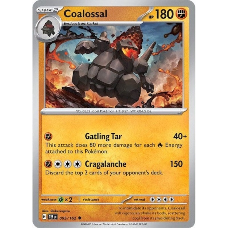 Coalossal (095/162) [Scarlet & Violet: Temporal Forces]