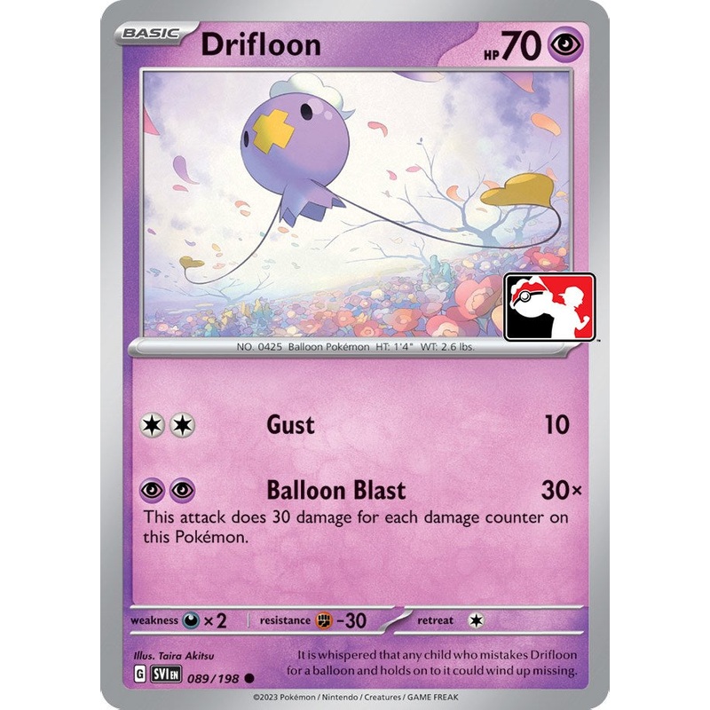 Drifloon (089/198) [Prize Pack Series Four]