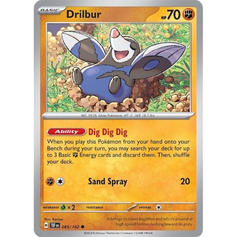 Drilbur (085/162) [Scarlet & Violet: Temporal Forces]