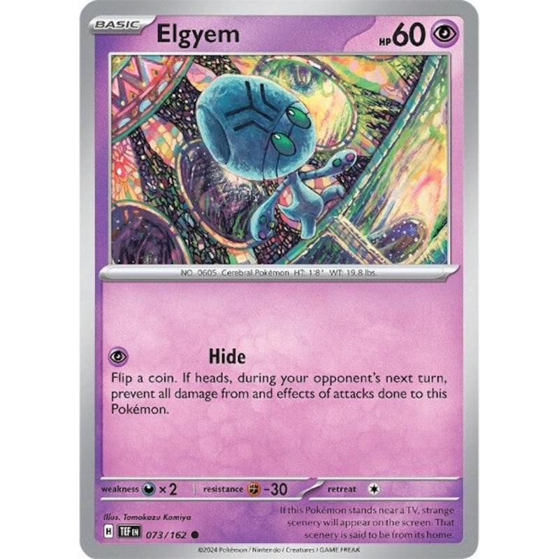 Elgyem (073/162) [Scarlet & Violet: Temporal Forces]