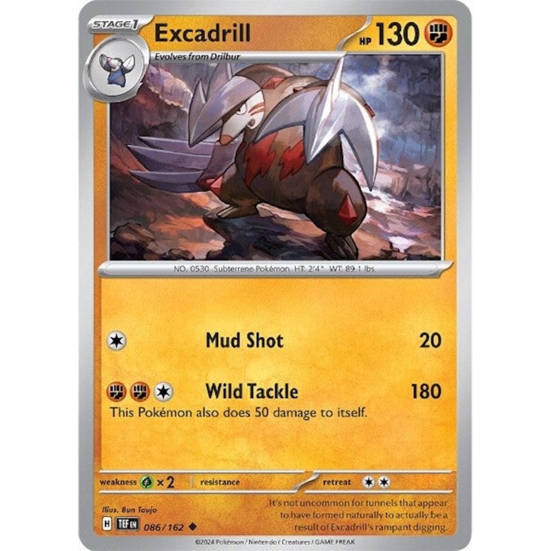 Excadrill (086/162) [Scarlet & Violet: Temporal Forces]