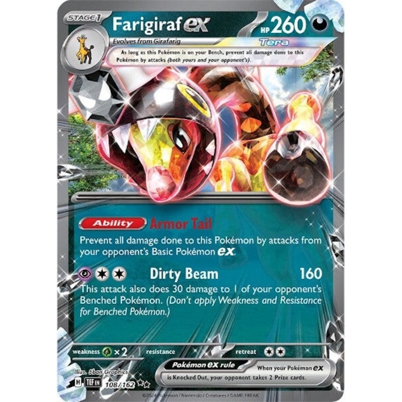 Farigiraf ex (108/162) [Scarlet & Violet: Temporal Forces]