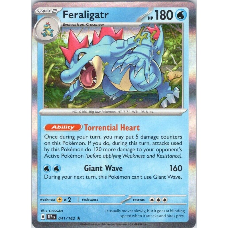 Feraligatr (041/162) [Scarlet & Violet: Temporal Forces]