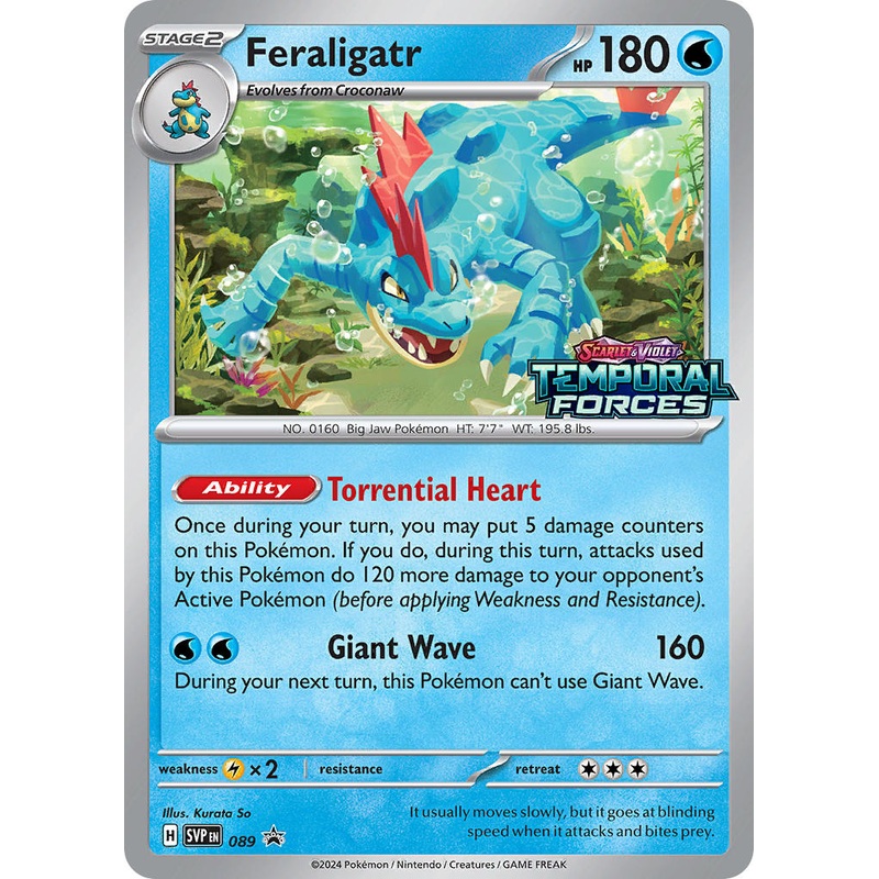 Feraligatr (089) [Scarlet & Violet: Black Star Promos]