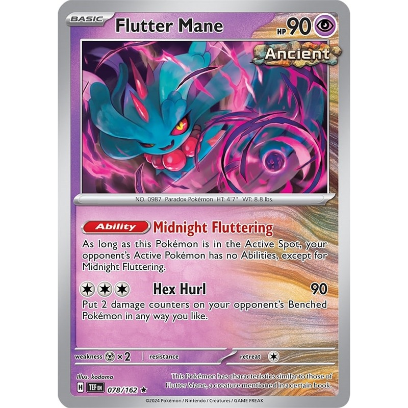 Flutter Mane (078/162) (Theme Deck Exclusive) [Scarlet & Violet: Temporal Forces]