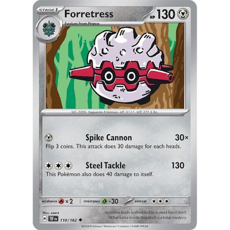 Forretress (110/162) [Scarlet & Violet: Temporal Forces]