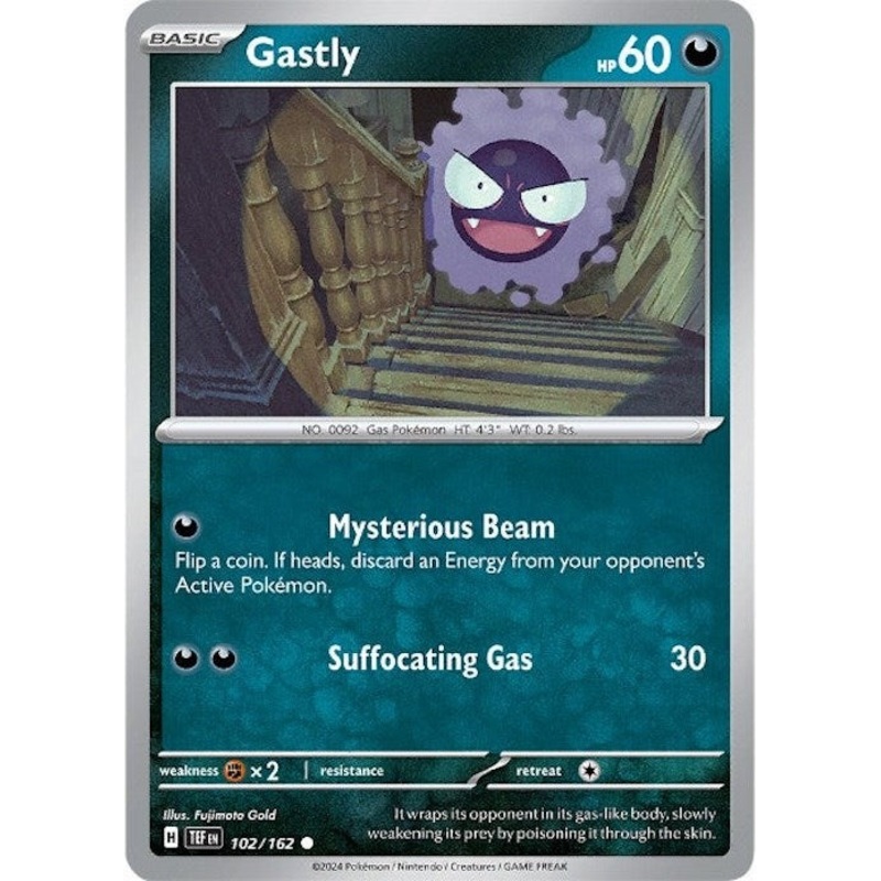 Gastly (102/162) [Scarlet & Violet: Temporal Forces]