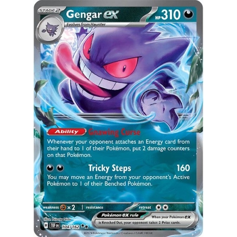 Gengar ex (104/162) [Scarlet & Violet: Temporal Forces]