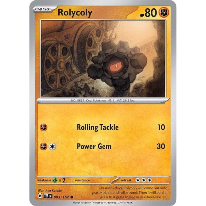 Rolycoly (093/162) [Scarlet & Violet: Temporal Forces]