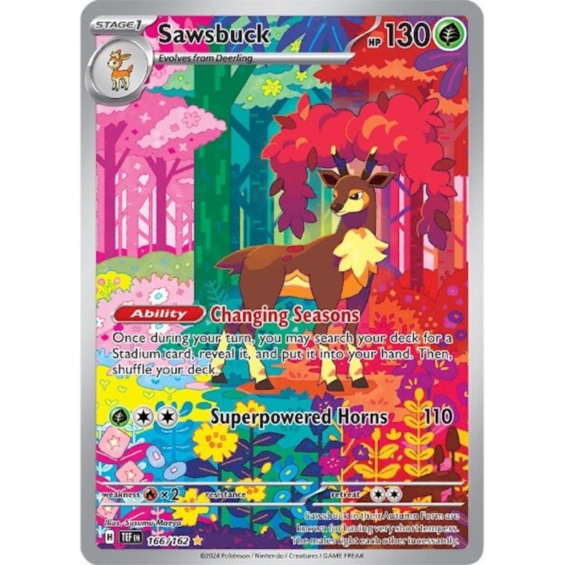 Sawsbuck (166/162) [Scarlet & Violet: Temporal Forces]
