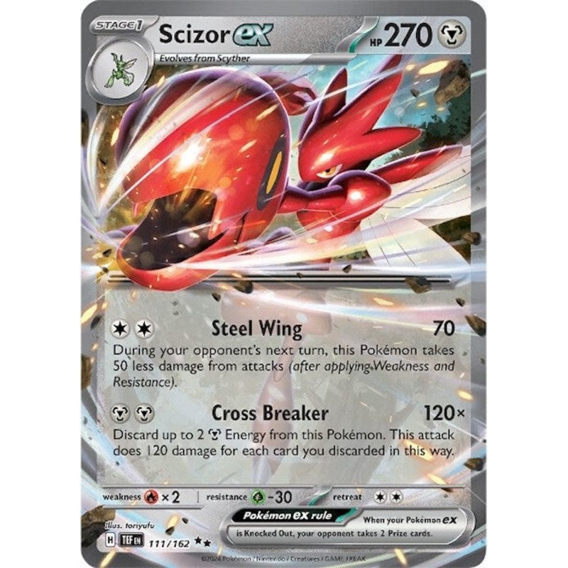 Scizor ex (111/162) [Scarlet & Violet: Temporal Forces]