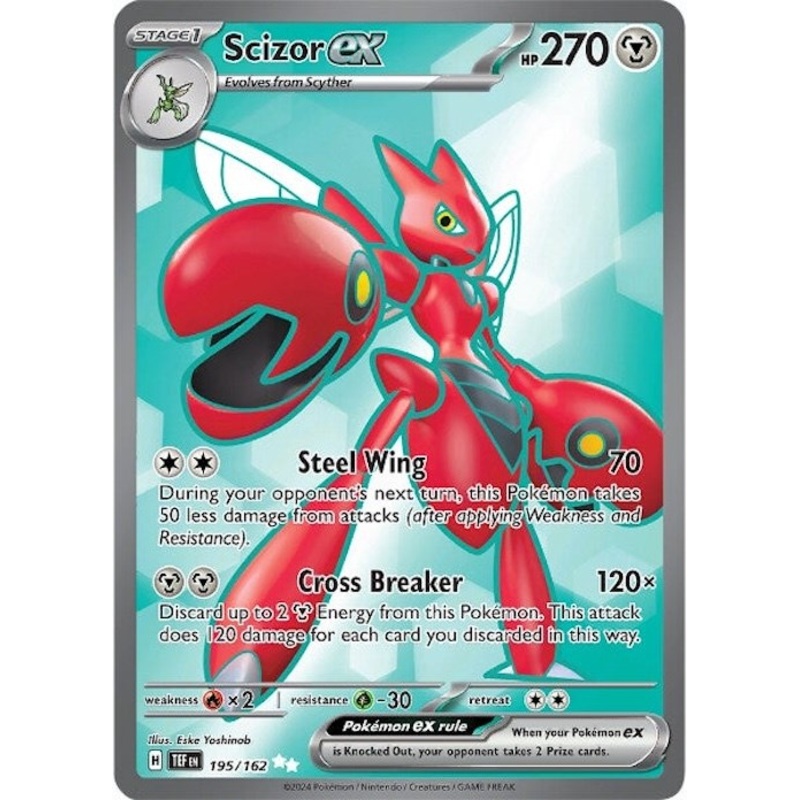 Scizor ex (195/162) [Scarlet & Violet: Temporal Forces]