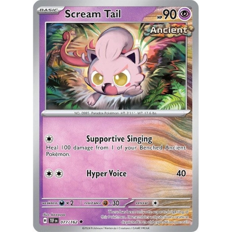 Scream Tail (077/162) [Scarlet & Violet: Temporal Forces]