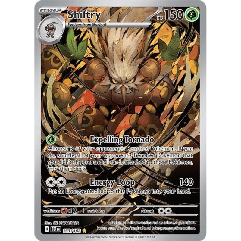 Shiftry (163/162) [Scarlet & Violet: Temporal Forces]