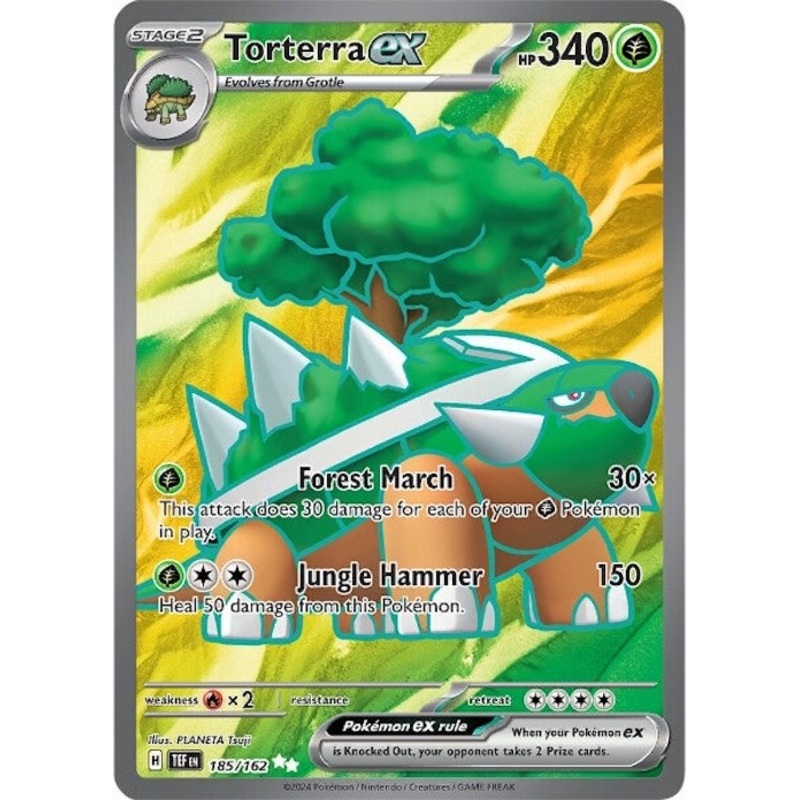 Torterra ex (185/162) [Scarlet & Violet: Temporal Forces]