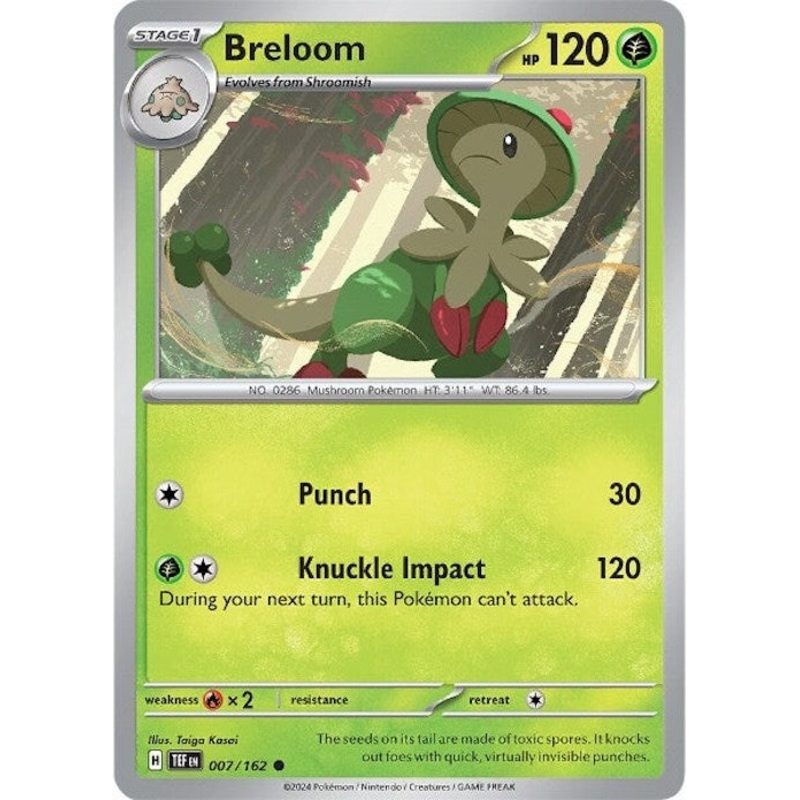 Breloom (007/162) [Scarlet & Violet: Temporal Forces]