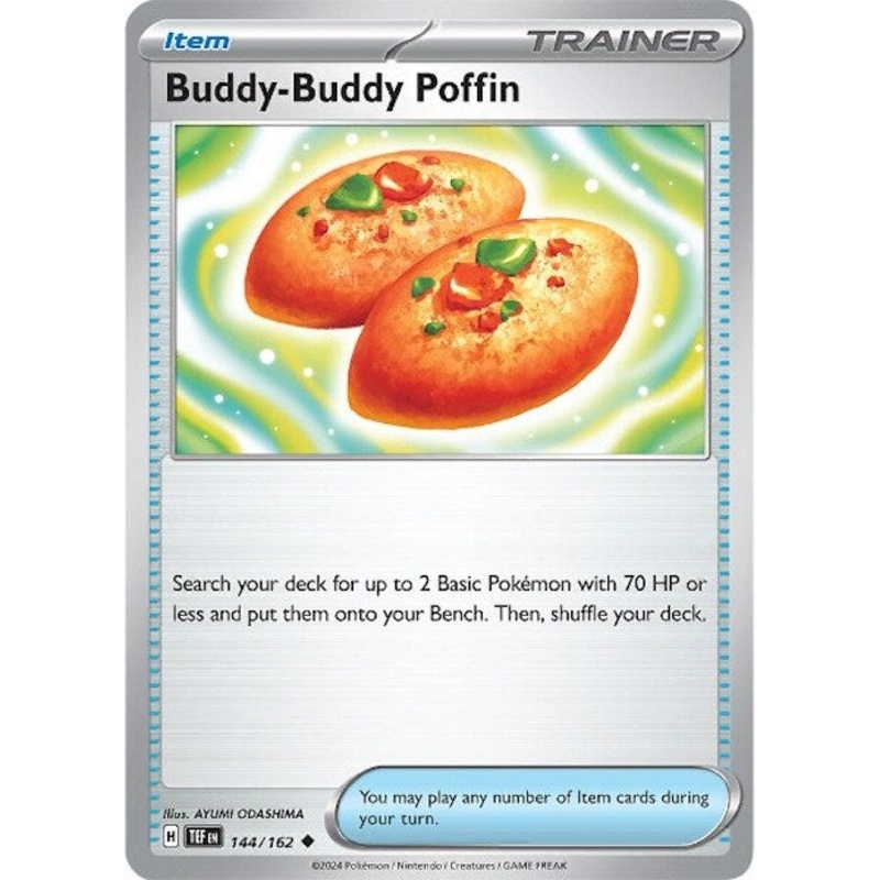Buddy-Buddy Poffin (144/162) [Scarlet & Violet: Temporal Forces]