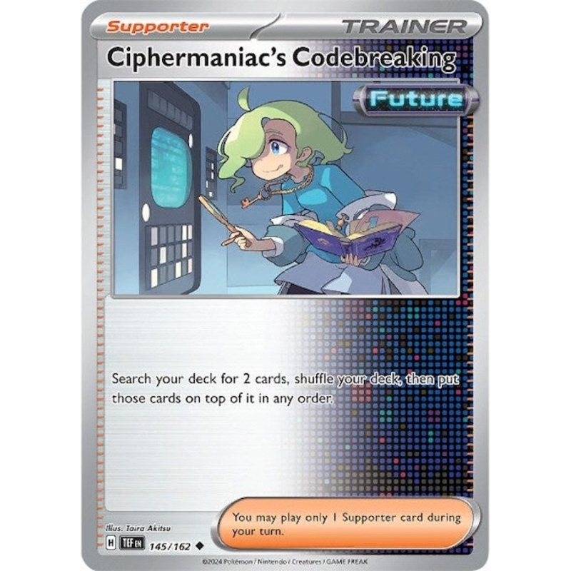 Ciphermaniac's Codebreaking (145/162) [Scarlet & Violet: Temporal Forces]