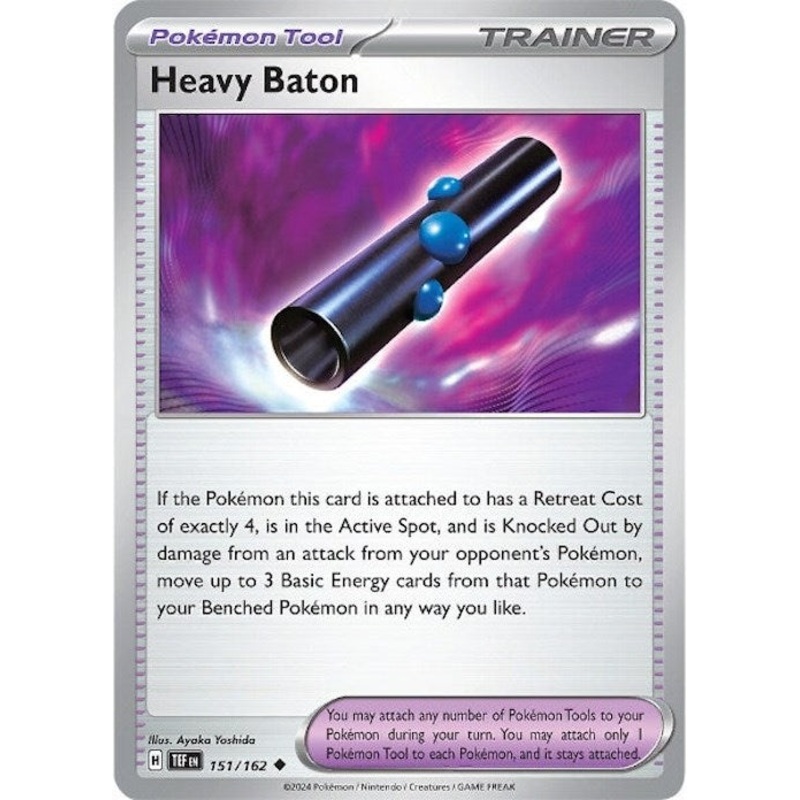 Heavy Baton (151/162) [Scarlet & Violet: Temporal Forces]