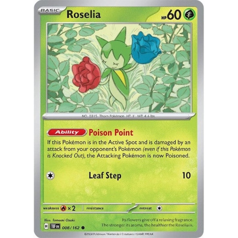 Roselia (008/162) [Scarlet & Violet: Temporal Forces]