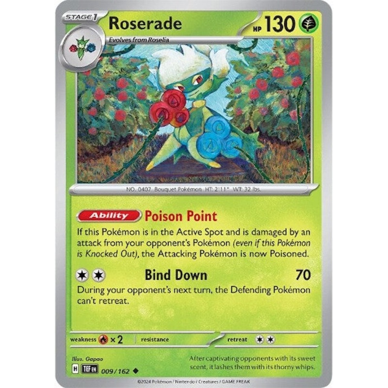 Roserade (009/162) [Scarlet & Violet: Temporal Forces]