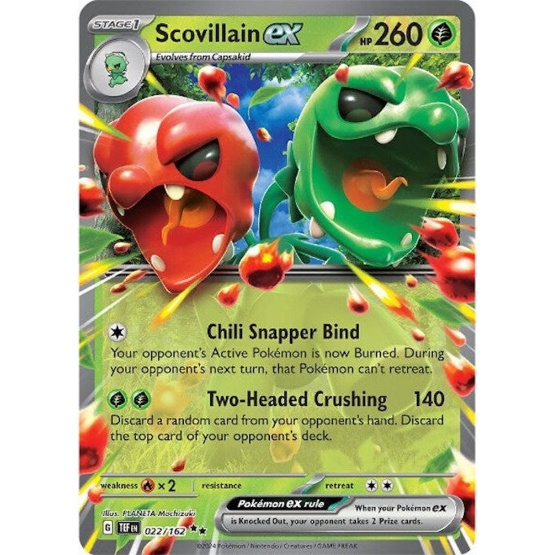 Scovillain ex (022/162) [Scarlet & Violet: Temporal Forces]