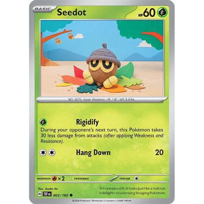 Seedot (003/162) [Scarlet & Violet: Temporal Forces]