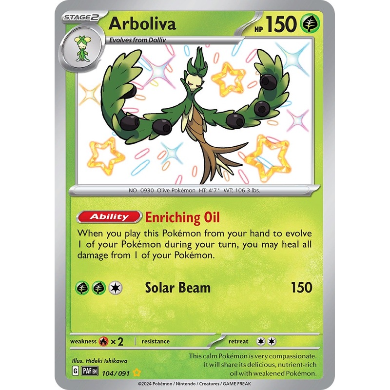 Arboliva (104/091) [Scarlet & Violet: Paldean Fates]