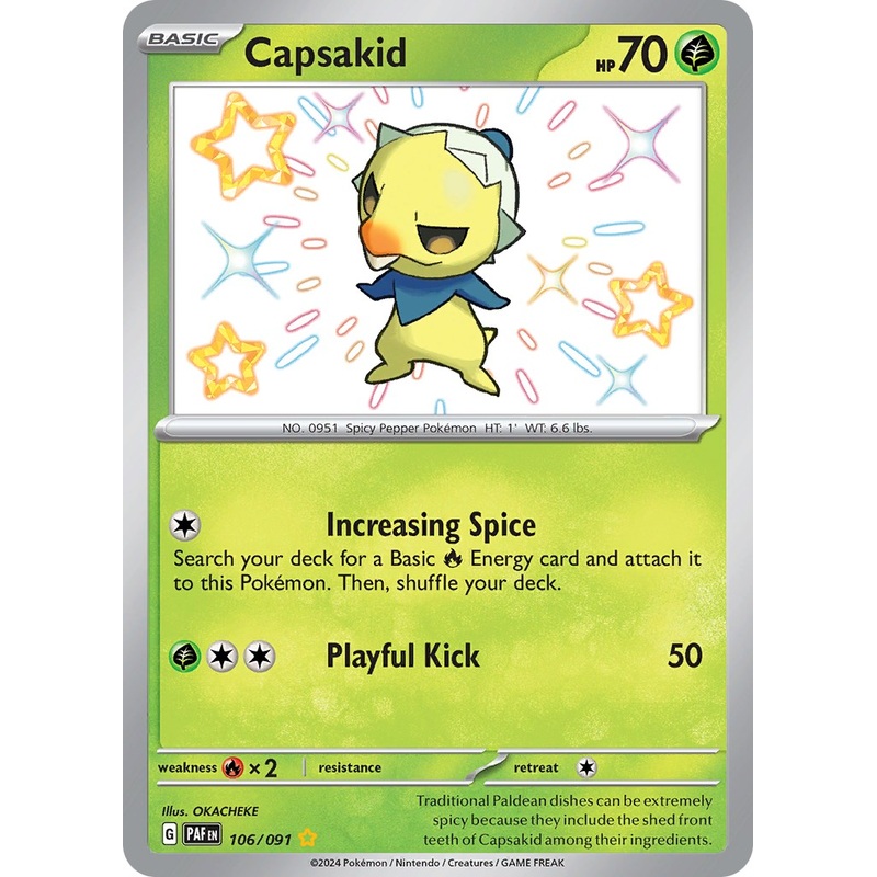 Capsakid (106/091) [Scarlet & Violet: Paldean Fates]