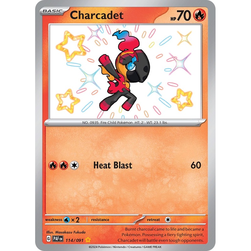 Charcadet (114/091) [Scarlet & Violet: Paldean Fates]
