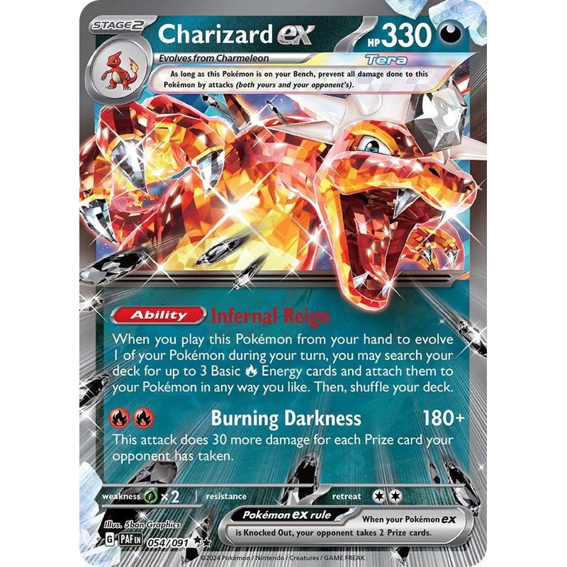 Charizard ex (054/091) [Scarlet & Violet: Paldean Fates]