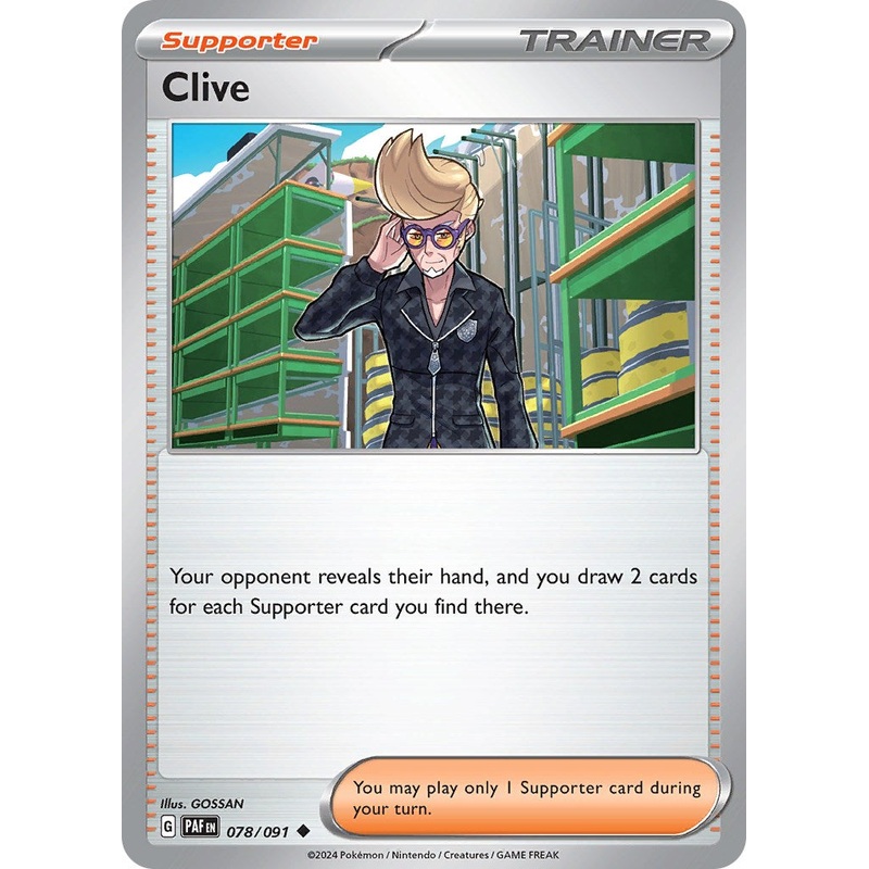 Clive (078/091) [Scarlet & Violet: Paldean Fates]