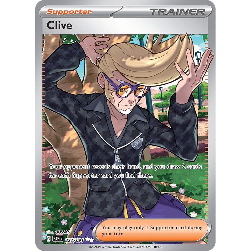 Clive (227/091) [Scarlet & Violet: Paldean Fates]