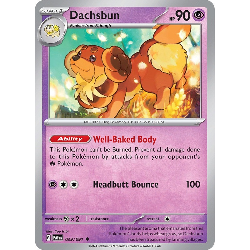 Dachsbun (039/091) [Scarlet & Violet: Paldean Fates]