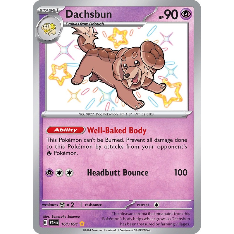 Dachsbun (161/091) [Scarlet & Violet: Paldean Fates]