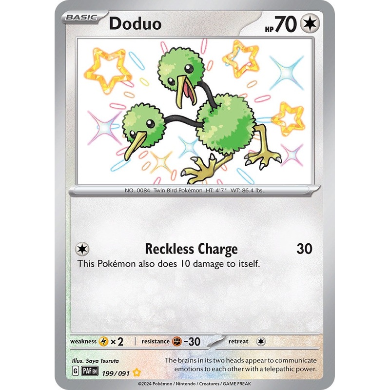 Doduo (199/091) [Scarlet & Violet: Paldean Fates]