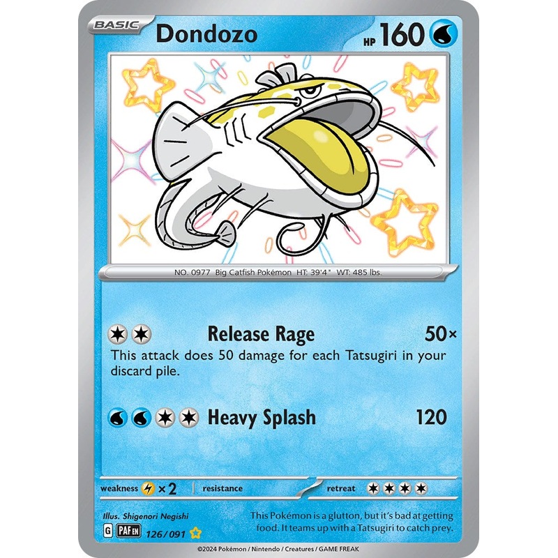 Dondozo (126/091) [Scarlet & Violet: Paldean Fates]