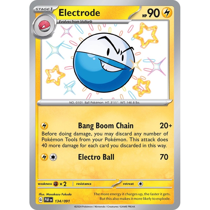 Electrode (134/091) [Scarlet & Violet: Paldean Fates]