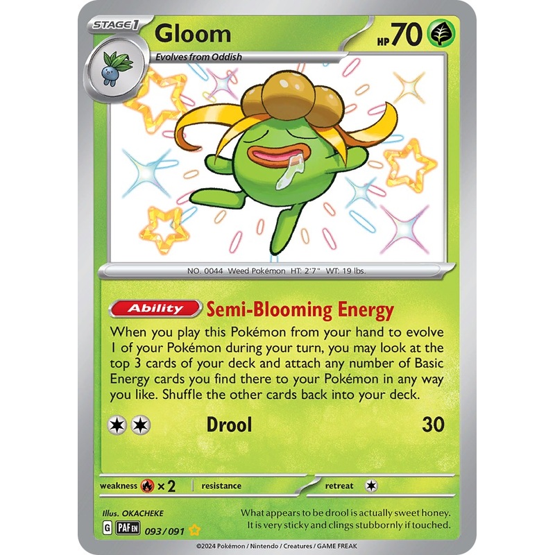 Gloom (093/091) [Scarlet & Violet: Paldean Fates]
