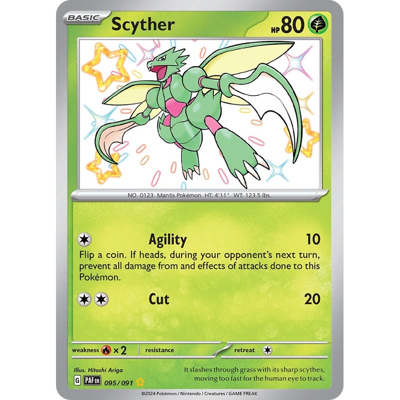 Scyther (095/091) [Scarlet & Violet: Paldean Fates]