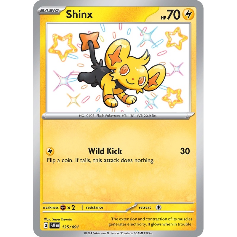 Shinx (135/091) [Scarlet & Violet: Paldean Fates]