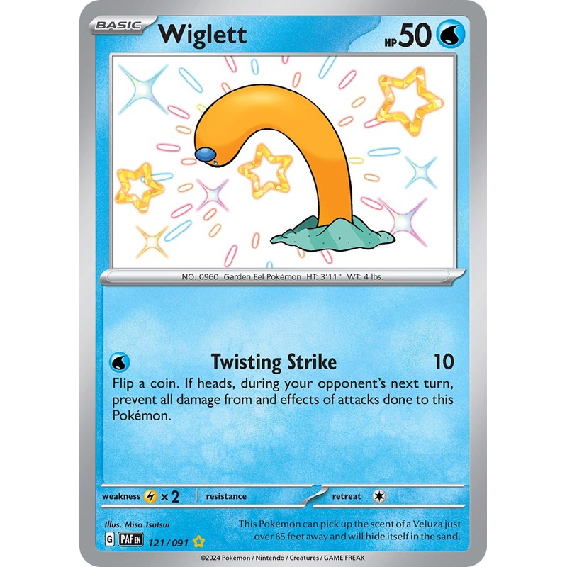 Wiglett (121/091) [Scarlet & Violet: Paldean Fates]